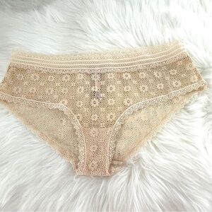 Victoria’s Secret Lace Tan Panties